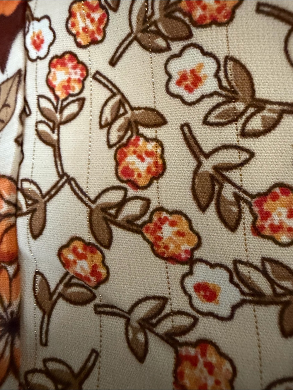 Umgee mixed print blouse size large - Picture 7 of 10